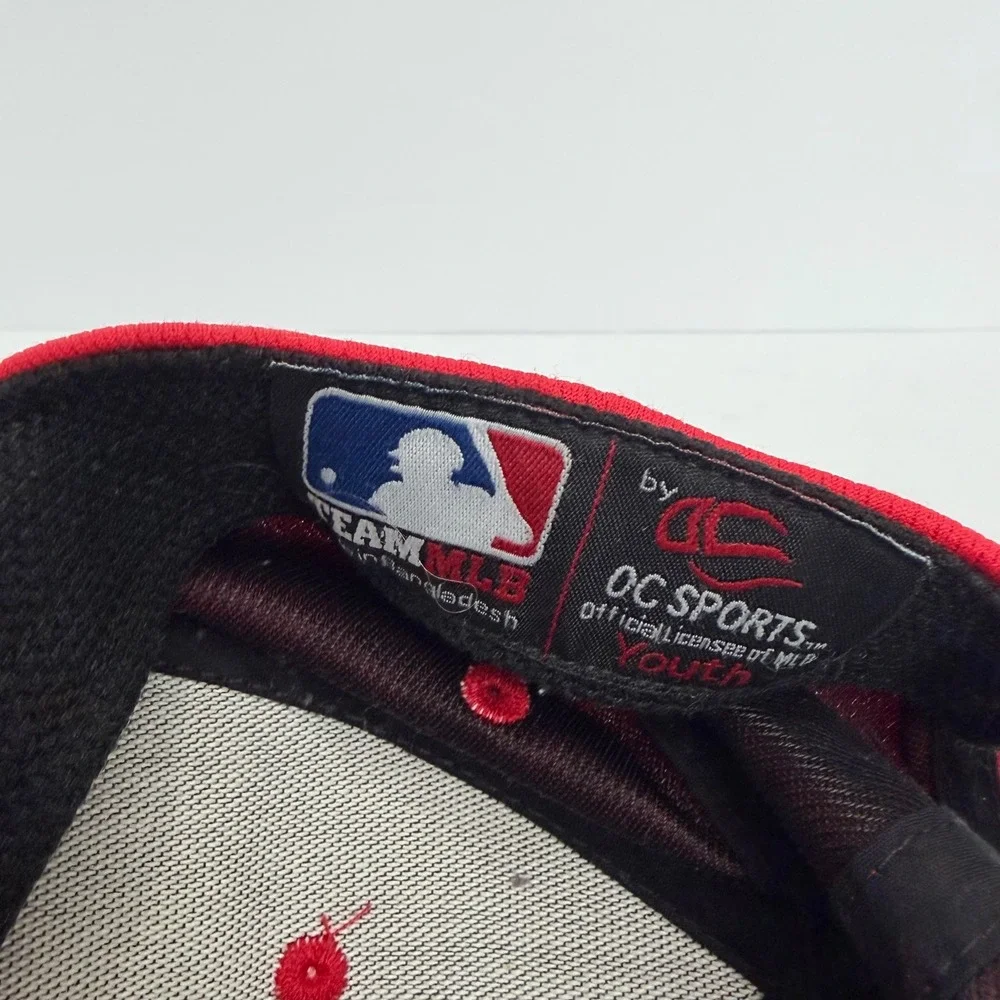 St Louis Cardinals MLB Youth Baseball Cap Red OC Sports Adjustable Hat STL Logo